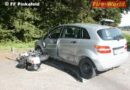 Bgld: Verkehrsunfall zwischen Motorrad und Auto