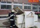 Nö: Brennender Container auf dem Gelände der HTL St. Pölten