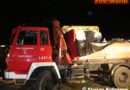 Oö: Anhänger mit Lacken verloren – Stundenlanger Intensiveinsatz der Feuerwehr