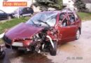 Nö: 2 eingeklemmte Personen nach Verkehrsunfall auf der B9