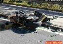 Oö: Drei Verletzte bei Verkehrsunfall mit Pkws und Motorrad in Bad Ischl