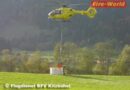 Tirol: Hubschrauberübung der Bezirksfeuerwehr-Flughelfer