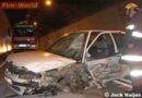 Oö: Pkw-Unfall im Tunnel auf der A9 bei Klaus