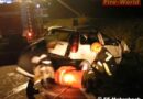 Oö: Nächtlicher Pkw-Überschlag auf der B 141 in Mehrnbach