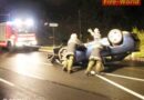 Sbg: Fahrzeugbergung nach Verkehrsunfall in Mittersill