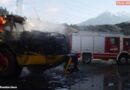 Sbg: Brand eines Muldenkippers in Neukirchen am Großvenediger
