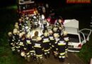 Oö: Einsatzübung in Ohlsdorf – Unfall mit 3 Eingeklemmten