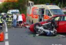 Nö: Motorrad kollidierte mit Auto – Pkw-Lenker starb!