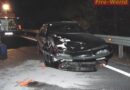 Nö: Unfall mit Pkw und Kleinbus in Ollern