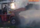 Nö: Gleichzeitiger Strohdristen- und Flächenbrand