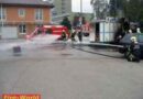 Oö: Gefährlicher Gasflaschenbrand bei Kebapstand