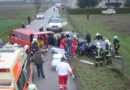 Oö: Eingeklemmte Person nach Unfall auf der B 143 in Aurolzmünster