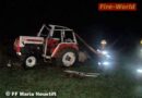 Oö: Traktorunfall in Maria Neustift