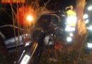 Nö: Schwerer Unfall mit eingeklemmten Personen auf der B54