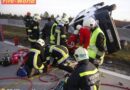 Nö: Über ein Dutzend Verletzte bei Unfall mit Kleinbus auf der A2