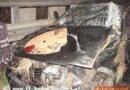 Nö: Auto bei Baden-Leesdorf aufs Dach gelegt