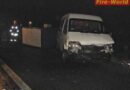 Nö: Kleinbus + Anhänger im Graben (A2 bei Edlitz)