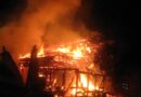 Sbg: Landwirtschaftlicher Großbrand in Großarl am Heiligen Abend