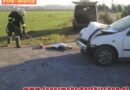 Oö: Frontalkollision beim Sportplatz in Hartkirchen