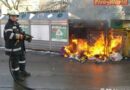 Stmk: Brand einer Müllinsel in Liezen