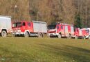 Oö: TLF-Großaufgebot bei Löschwasserbehälterfüllung in Pinsdorf