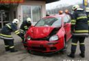 Oö: Verkehrsunfall im Kreuzungsbereich in Puchheim
