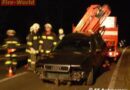 Nö: Pkw-Ausrutscher auf Schneefahrbahn bei Schwarzau am Steinfeld