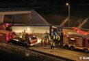 Nö: BF Wien und Freiw. Wehren gemeinsam bei Lkw-Bergung auf S1