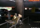 Tirol: Brandstiftung am Parkdeck in Wörgl