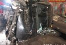 Nö: Schwerer Verkehrsunfall mit Entstehungsbrand in Ebreichsdorf