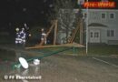 Oö: 4 Sturmeinsätze binnen 2 Stunden für die Feuerwehr Eberstalzell