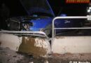 Nö: Pkw-Crash gegen Betonleitwand in Pernitz