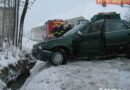 Oö: Lkw-Bergung am Kreisverkehr Wallern und Pkw-Unfall