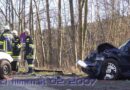 Nö: Zwei Schwerverletzte bei Frontalkollision auf B 54 bei Aspang