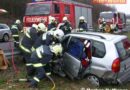 Oö: Verkehrsunfall mit eingeklemmter Person, A1 – Abfahrt Enns