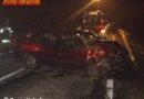 Oö: Frau bei Verkehrsunfall in Gaspoltshofen im Wrack verbrannt