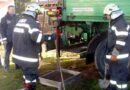 Stmk: Hydraulikschlauch platzte im Hof eines Einfamilienhauses