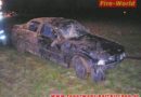 Oö: BMW auf B130 in Hartkirchen überschlagen