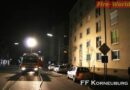 Nö: Wohnungsbrand mit Menschenrettung in Korneuburg