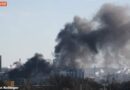 Oö: Großbrand in der Düngermittelanlage der Agro Linz (Chemie Linz)