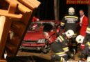 Bgld: Junge Frau nach Unfall im Pkw eingeklemmt