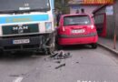 Nö: Glimpflich verlaufene Pkw-Lkw-Kollision in Schönabrunn