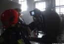 Nö: Arbeitsreicher Brand in der ehemaligen Spinnerei Schwadorf