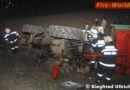 Stmk: Traktorunfall im Kreisverkehr in Friesach