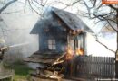 Stmk: Vollbrand einer Gartenhütte in Frohnleiten
