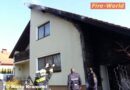 Nö: Dachstuhlbrand bei Wohnhaus in Strasshof