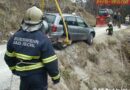 Oö: Pkw-Bergung in Bad Ischl, Auto drohte abzustürzen