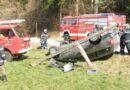Stmk: Unfallbeteiligter Pkw kappte Telefonmasten in Kleinstübing