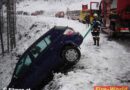 Stmk: Pkw drohte auf Schneefahrbahn abzurutschen