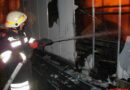 Nö: Brand in einer Gärtnerei in Langenzersdorf